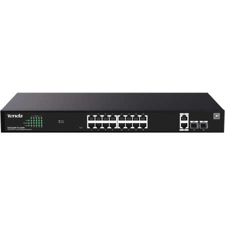 SWITCH POE TENDA TEG2220P-16-250W