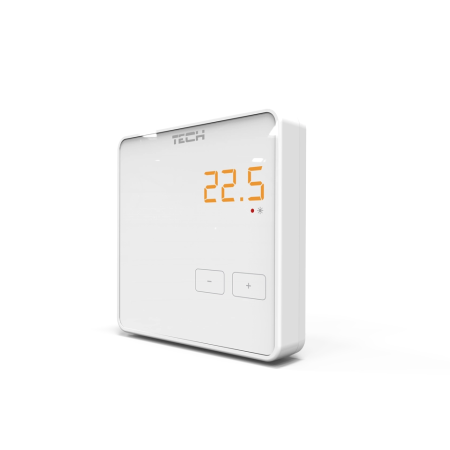 Bezprzewodowy regulator pokojowy biały R-8Z Tech Sterowniki