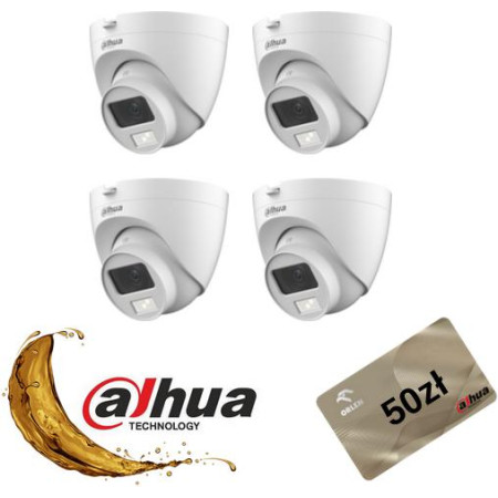 KAMERA DAHUA 4W1 HAC-HDW1200CLQ-IL-A-0280B-S6 Opakowanie zbiorcze 4szt.