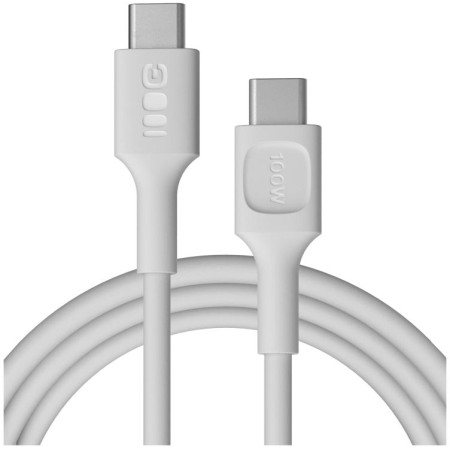 KABEL USB-C / USB-C Greencell PowerFlex 200cm PD 100W biały silikonowy
