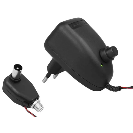 Zasilacz antenowy regulowany z gniazdem F DC 2-12V/100mA