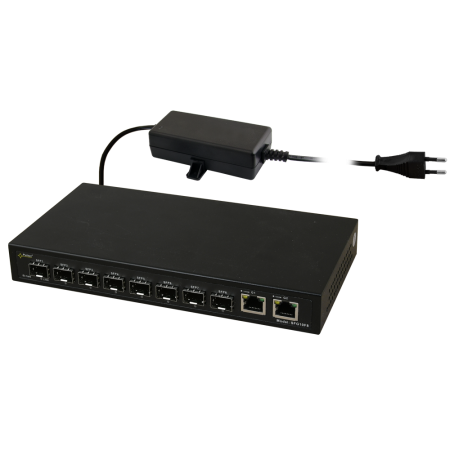 Switch optyczny PULSAR SFG10F8 (8xSFP, 2xRJ45)
