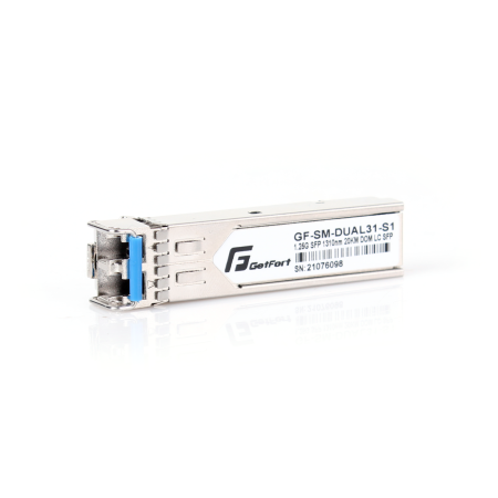 MODUŁ SFP GETFORT DUAL 1.25Gbps LC SM, 20KM