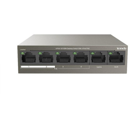 SWITCH POE TENDA TEF1106P-4-63W