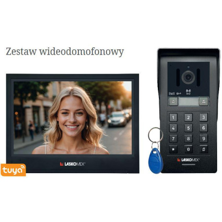Laskomex Zestaw wideodomofonowy 2- wire IP GEMINI ZEST