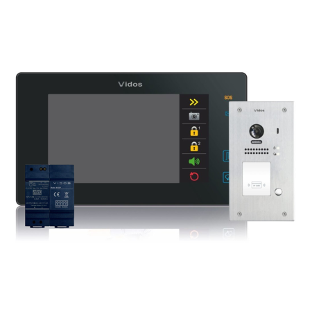 Wideodomofon VIDOS DUO M1021B-2 / S1201A
