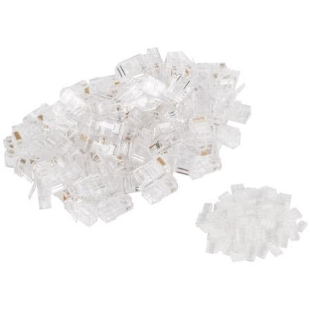 WTYK SIECIOWY GETFORT RJ45 CAT.6 8P8C z prowadnicą (100szt)