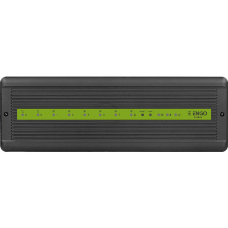 ENGO Controls ECB62-ZB - Listwa bezprzewodowa 6 stref + 2 strefy przewodowe, 230V, ZigBee, moduł pompy i kotła