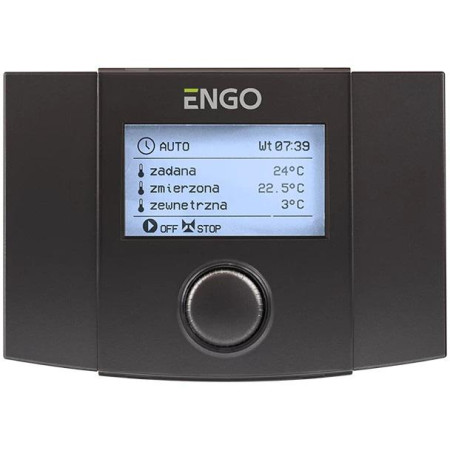 ENGO Controls EWT100 - Regulator pogodowy do regulacji jednego obiegu grzewczego