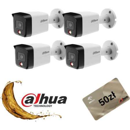 KAMERA IP DAHUA IPC-HFW1839TC-A-IL-0280B-S6 Opakowanie zbiorcze 4szt.