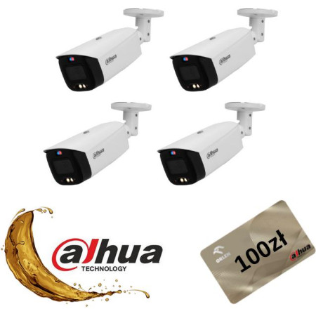 KAMERA IP TIOC 3.0 DAHUA IPC-HFW3849T1-AS-PV-0280B-S5 Opakowanie zbiorcze 4szt.