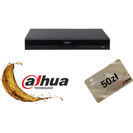 Rejestrator Ip Dahua NVR4216-EI + Gratis