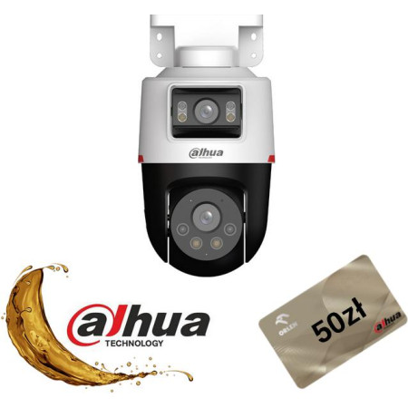 Kamera IP Dahua  IPC-PTS2249B-E2-S-PV-0360B-PRO + gratis