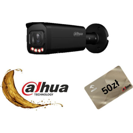KAMERA IP DAHUA IPC-HFW3649T-ZAS-IL-27135-BLACK + gratis
