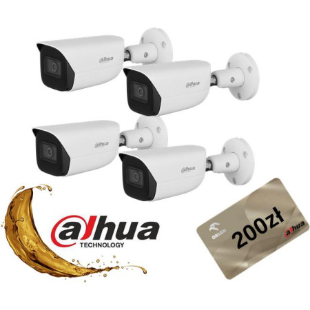 KAMERA IP DAHUA IPC-HFW3541E-AS-0280B-S2 Opakowanie zbiorcze 4szt.