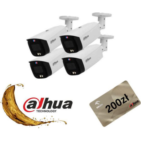 KAMERA IP TIOC 2.0 DAHUA IPC-HFW3549T1-AS-PV-0280B-S4 Opakowanie zbiorcze 4szt.