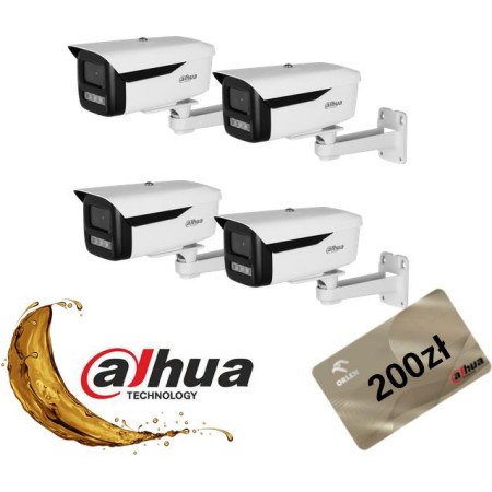 Kamera IP DAHUA IPC-HFW2449M-S-LED-0360B-B-PRO Opakowanie zbiorcze 4szt.