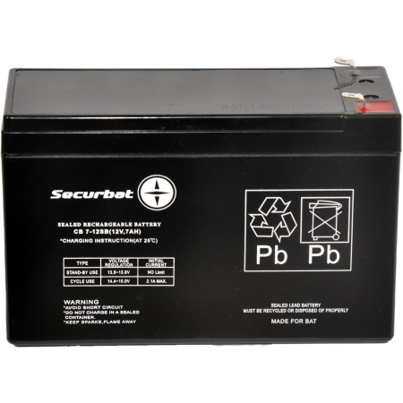 Akumulator AGM SECURBAT 12V 7Ah