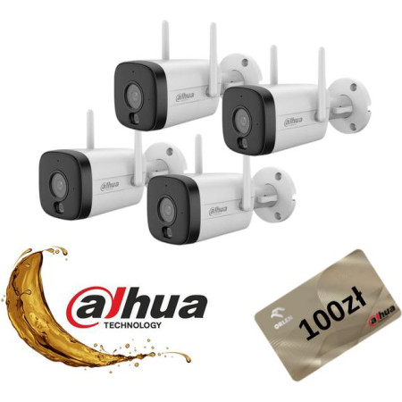 Kamera IP Dahua IPC-HFW1339DTK1-SAW-IL-0280B Opakowanie zbiorcze 4szt 