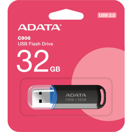 Adata Pendrive C906 32GB USB2.0 czarne