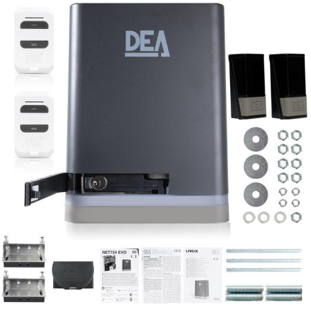 Zestaw DEA KIT LIVI 6/24X/M do bram przesuwnych do 600kg
