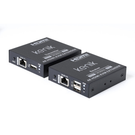Extender HDMI Kenik KG-EX70HDMI-P/U/4K6 wideo + myszka po skrętce