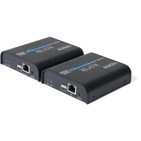 Extender HDMI Kenik KG-EX120HDMI-U/IP/4K6 wideo + myszka po skrętce