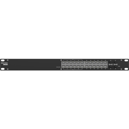 Teltonika SWM280 switch przemysłowy 24xGE 4xSFP 12xPoE+(SWM280000200)