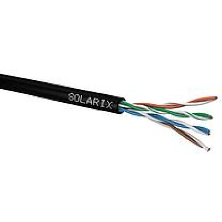 KABEL SKRĘTKA SOLARIX CAT.5E U/UTP UV Fca 305m SXKD-5E-UTP-PE