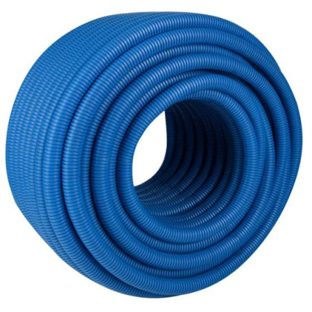 RURA OSŁONOWA KARBOWANA AROT DWUWARSTWOWA 50mm DKC KRĄŻEK 50m NIEBIESKA