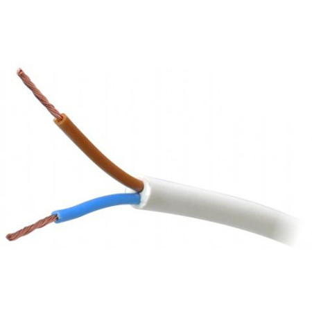 Przewód elektryczny linka H03VV-F OMY 2x0,75mm2 300V 100m MERCOR