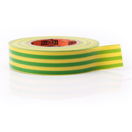 TAŚMA IZOLACYJNA REPERO 701 ŻÓŁTO-ZIELONA 19MMX20M