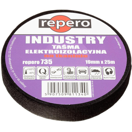 TAŚMA REPERO 735 INDUSTRY 25MMX25M