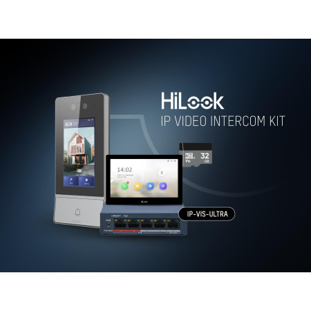 Zestaw wideodomofonowy IP Hilook by Hikvision IP-VIS-Ultra