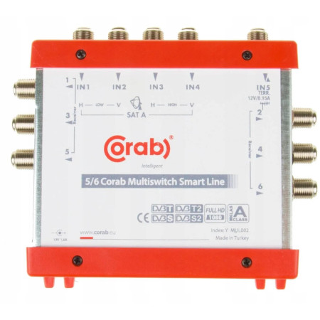 MULTISWITCH SMART LINE
5/6 CORAB