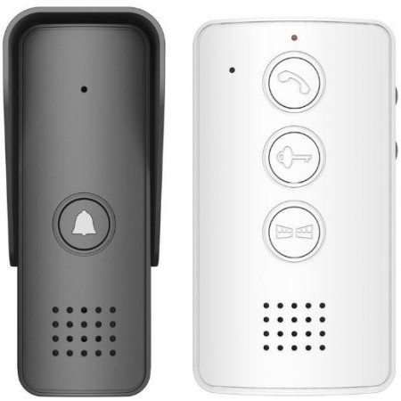 Domofon EURA ADP-09A3 biały, głośnomówiący 