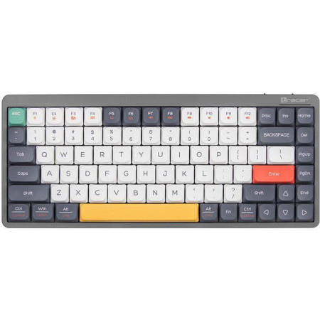 Klawiatura mechaniczna Tracer FINA 84 Grey (Outemu Red Switch)