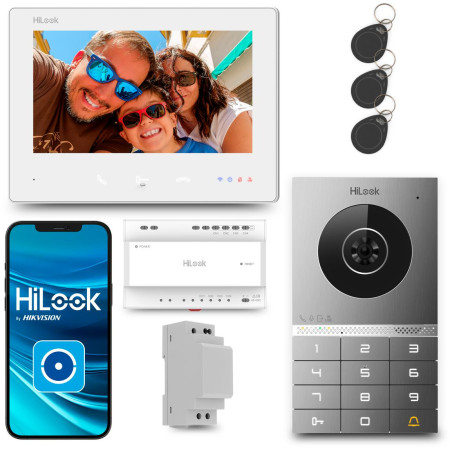Zestaw wideodomofonowy Hilook HD-VIS-02-K(W)
