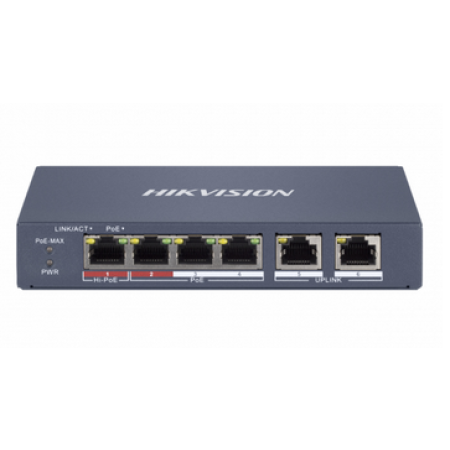 SWITCH POE HIKVISION DS-3E1106HP-EI