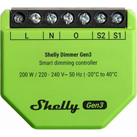 Shelly Dimmer Gen3