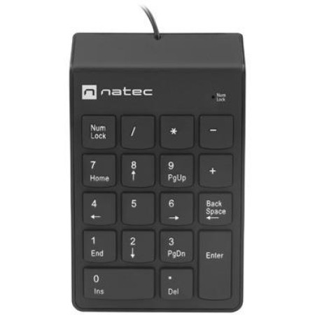 Klawiatura numeryczna Natec Goby 2 USB czarna