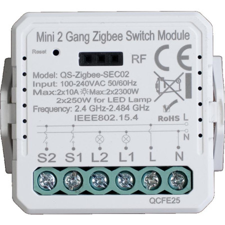 ENGO Controls EL2 - Sterownik do oświetlenia, podwójny, 230V