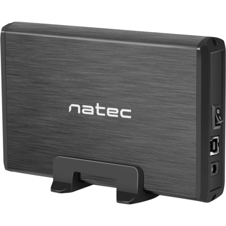 Zewnętrzna obudowa dysku Natec Rhino SATA 3.5cala USB 3.0 Aluminium