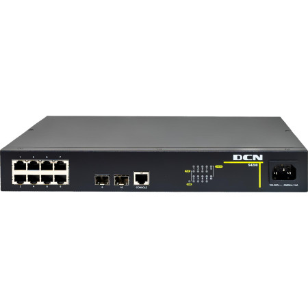 SWITCH DCN S4200-10P-PL-SI L2 8xPoE+/2xSFP (70W)