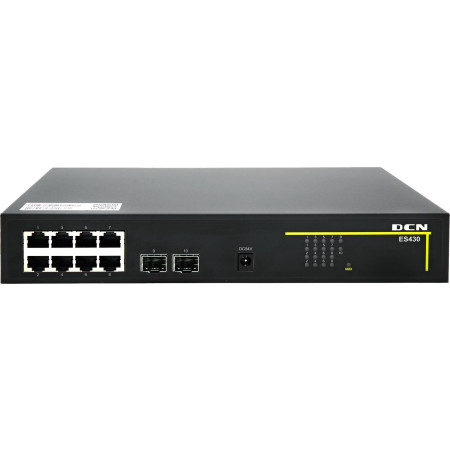 SWITCH DCN ES430-10P-POE L2 8xPoE+/2xSFP (120W)