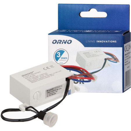 Czujnik  ORNO OR-CR-227 zmierzchowy MINI z zewnętrzną sondą, IP54