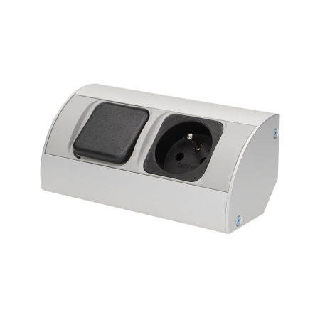 Gniazdo meblowe z wyłącznikiem, 1x230V OR-AE-1302 ORNO