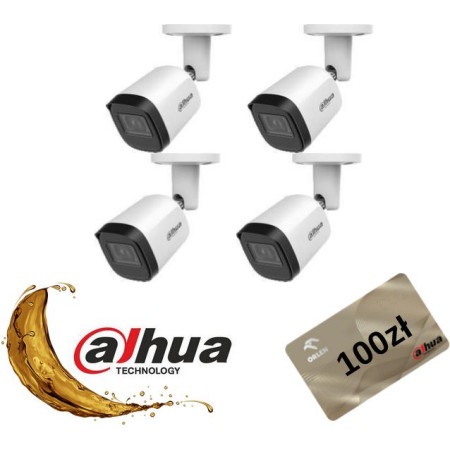 Kamera  Dahua HAC-B2A21-U-0360B Opakowanie zbiorcze 4szt.