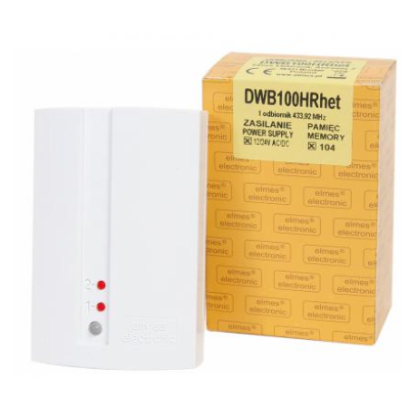 ELMES ODBIORNIK 2-KAN. DWB100HRHET 12-24V/104P