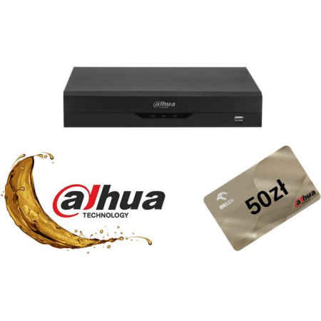 REJESTRATOR 5W1 DAHUA XVR5104HS-I3 + gratis